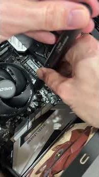 Improving AMD stock cooler part 1 #pcbuilding #ryzen #amd