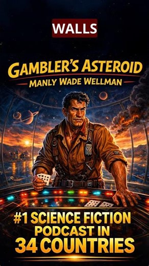 Gambler’s Asteroid by Manly Wade Wellman #lostscifipodcast #classicscifi #podcastclips #vintagescifi