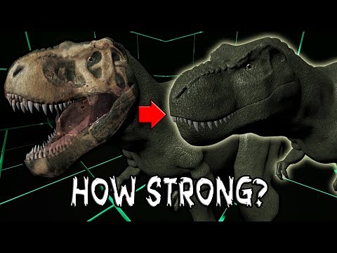 How strong was T-Rex's bite? - T Rex Bite Force - Dinosaur Documentary - Tyrant Kingdom
