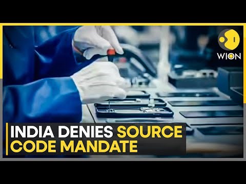 India Denies Forcing Smartphone Source Code Sharing | WION