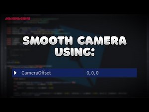 Roblox smooth camera using the humanoid's camera offset property!
