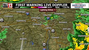 10K views · 25 reactions | First Warning Live Doppler Radar at 7:20pm shows showers across the region. Some of us have gotten a break. The heaviest of rain along with some cloud-to-ground lightning extending across a good part of Columbia County into Northern Berkshire County - tracking east-southeast. We're also continuing to track additional showers moving across the Adirondacks toward the North Country. | WNYT NewsChannel 13 | Facebook