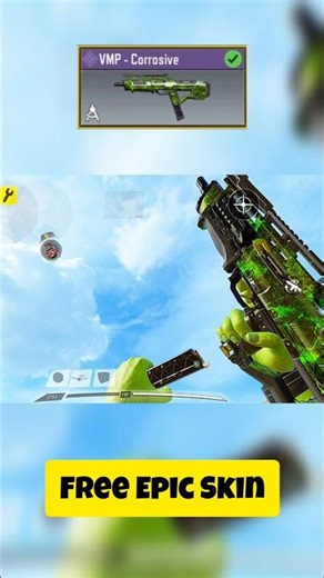 FREE Epic VMP Corrosive Skin CODM S3 #callofdutymobile #codm