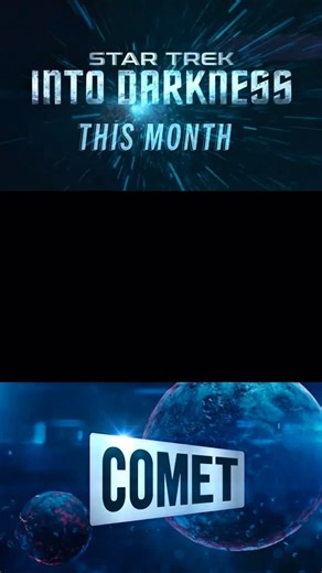 The Enterprise is back and the stakes have never been higher. 💫 Star Trek Into Darkness beams onto COMET this month. | Watch Comet