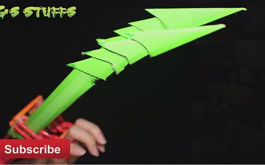 【油管搬运】纸模熊孩子的cos神器Predator Blade