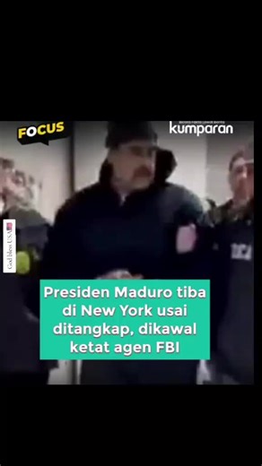 Presiden Maduro Tiba di New York usai Di tangkap 🦅🤝🇺🇸 #usa🇺🇸 #venezuela #update #breakingnews #fyppppppppppppppppppppppp