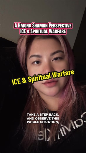 Sharing my thoughts as a Hmong Shaman on what’s going on in our community with ICE. Here are some of the downloads I’ve received as I’ve been observing this whole situation. ⚠️ Disclaimer: Sharing my personal observations only. This is not a political commentary. Not to debate on any policy. Not to endorse any side nor to create division. #hmong #shaman #spirituality #ice #minnesota
