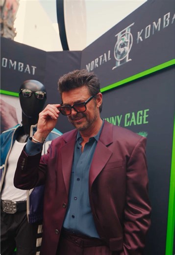 Johnny Cage Mr Worldwide Karl Urban at Mortal Kombat II Premiere