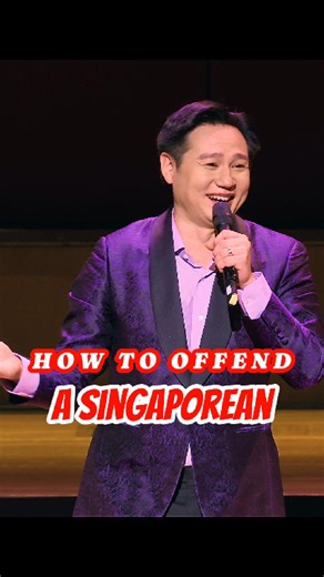 Joking only. Don't get offended ah... Ha ha. Watch the full show MADE IN MALAYSIA. It's my first stand up comedy special available online. #douglaslim #madeinmalaysia #standup #comedy #singaporeans | Douglas Lim