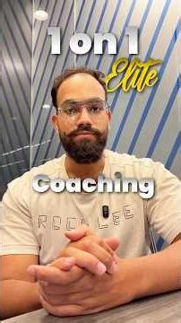 Stop Guessing. Start Transforming. | Coach Himanshu Elite Coaching