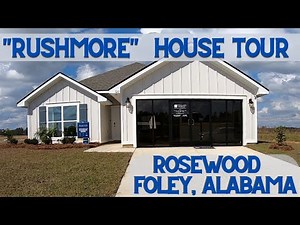 Truland Homes Rushmore Model Home Tour Rosewood Subdivision Foley, Alabama