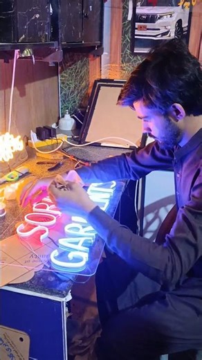 Customize Neon Sign | Pixel Printing PWD Islamabad | Custom LED Neon Board