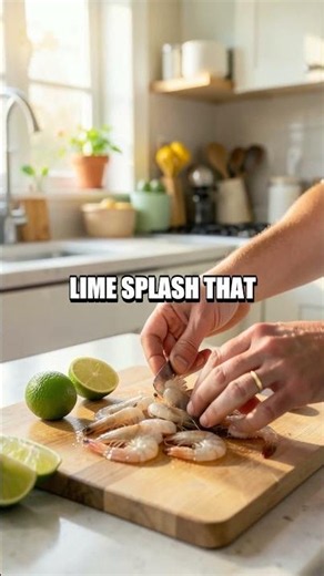 Fast Skillet Lemon Garlic Shrimp Rice Bowl