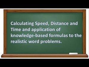 Quarter 3 Week 5 Grade 6 Math Speed Distance and Time