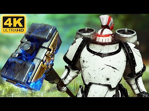 PRE-HERESY LUNA WOLF vs Unknown Xenos - Warhammer 40k: Space Marine 2 (4K, Mod)