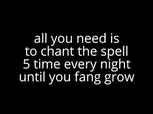 vampire spells (really works)