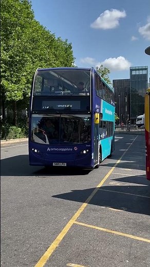 Arriva 5465 departing high Wycombe bus station.