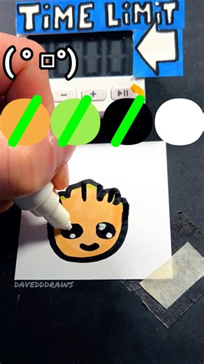 Can I draw Groot in 30 Seconds? 🤎