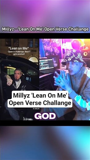 This My @Millyz 'Lean On Me' Open Verse Entry 💙🥷🏻 #millyz #leanonme #openversechallenge #josepe