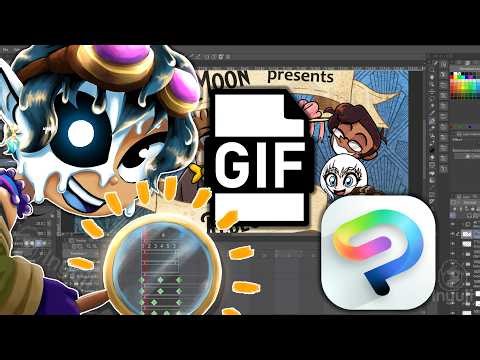 Simple Animated GIF in Clip Studio
