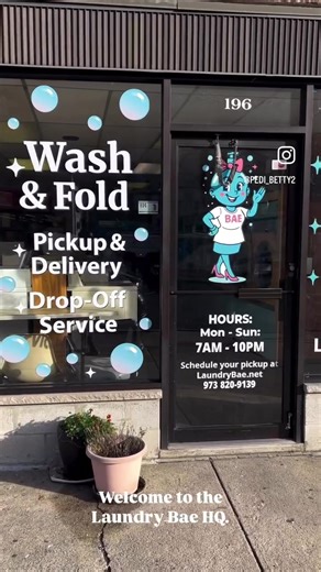 She’s not done, but she’s open 💕 Laundry Bae HQ is officially under new management and in full glow-up mode! The dryers are hot, the washers are spinning, and we’re open daily for self-serve   drop-off service. Come be part of the journey—we’re just getting started ✨” #laundromatgirl #laundromatowner #laundrybae #washandfold #machinemogul