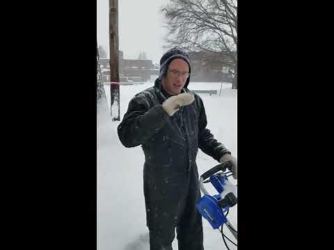 Kobalt 80 Volt Snow Blower Review big snow