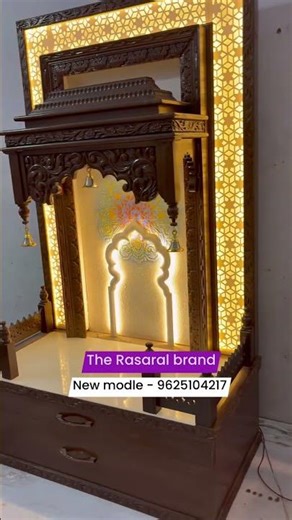 Best Design home temple 💥#furniture #kritinagar#therasaralbrand