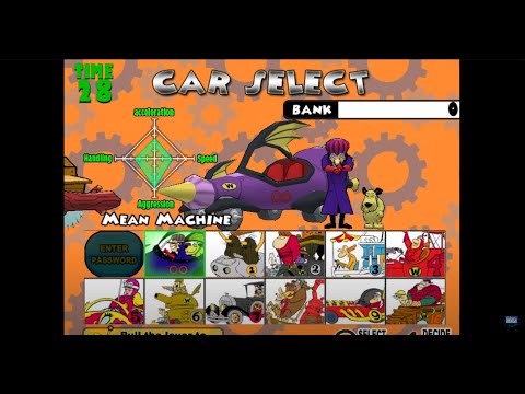 Wacky Races (2000) - (Mean Machine) - Gameplay (TeknoParrot)