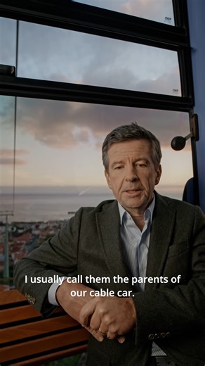 Telefericos da Madeira on Instagram: "Sabia que inicialmente quase ninguém acreditava no teleférico? Continuamos a celebrar os 25 anos de Madeira Cable Car, contando um pouco da história através das palavras do nosso Presidente da Administração, Ricardo Pinto Correia. 😊🚡 Did you know that initially almost nobody believed in the cable car? We continue to celebrate the 25th anniversary of Madeira Cable Car, telling a bit of its history through the words of our Chairman of the Board, Ricardo Pint