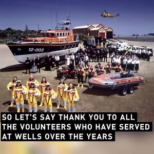 55K views · 2.2K reactions | Since 1869, the volunteers from Wells RNLI have remained dedicated and courageous in everything they do for the RNLI. A flooded lifeboat station, sub-zero temperatures and midnight pager alerts were no match compared to the hard-working Wells station crew. Happy 150th Anniversary Wells, enjoy your celebrations this weekend! | RNLI | Facebook