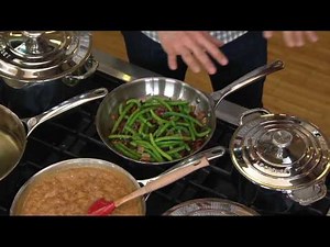 Le Creuset 10-pc Signature Tri-Ply Stainless Steel Cookware Set on QVC