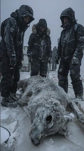 40,000-Year-Old Wolf Found Preserved in Arctic Ice