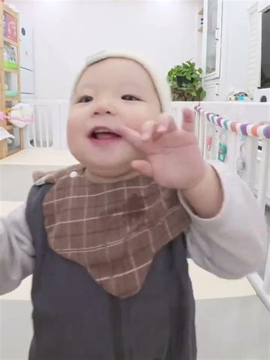 Cute Baby's First Adventure