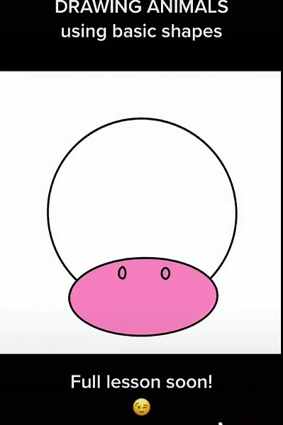 Drawing Animals Using Basic Shapes Teaser