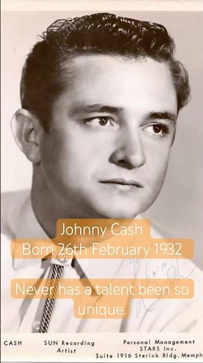 Heavenly Happy Birthday to the legend that is Johnny Cash #johnnycash