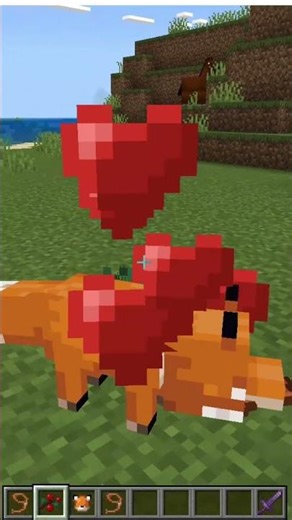 How to Tame a Fox #minecraft #gaming