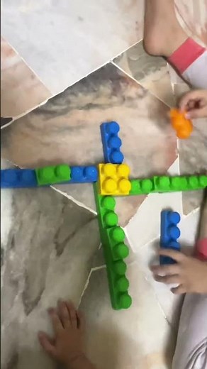 How to built a mega brick rotate wheel games kid Lego wheels block game