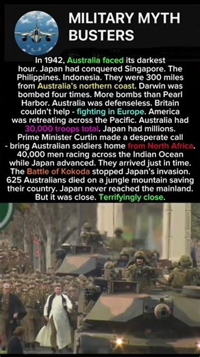 Australia Was 300 Miles From Invasion (1942 Crisis)