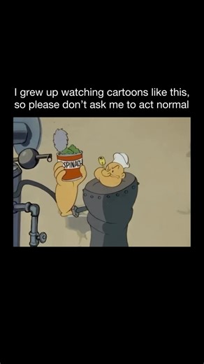 Purely History on Instagram: "Popeye is a classic cartoon sailor known for his squinty eye, pipe, anchor tattoos, and gravelly voice. He first appeared in 1929 in the comic strip Thimble Theatre, created by E. C. Segar. Originally a side character, Popeye quickly became so popular that he took over the strip entirely. His tough but good heart personality made him stand out at a time when comic heroes were often polished and idealized. The character is best known for his superhuman strength after