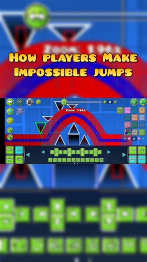 how players make impossible jumps in gd #geometrydash #gdupdate #nobatidao