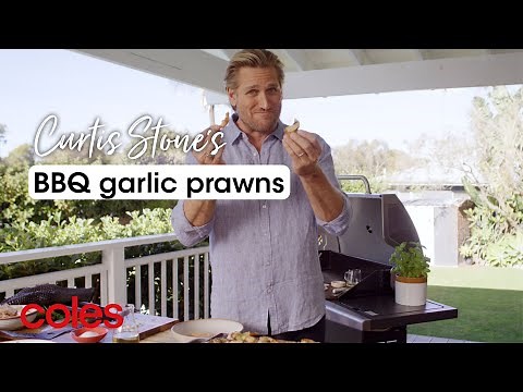 BBQ Garlic Prawns | Curtis Stone's BBQ Recipes | Coles