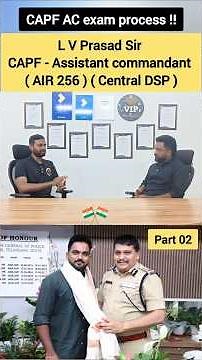CAPF Assistant commandant - exam process 🎯🔥