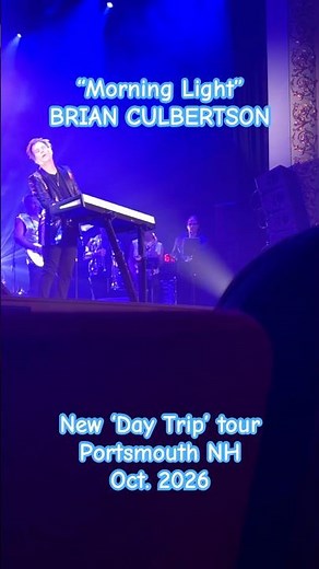 Smooth & funky jazz short! BRIAN CULBERTSON Live! "MORNING LIGHT" fr. new 'DAY TRIP' LP; NH Oct '25