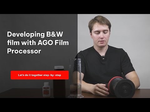 Developing Black & White film with AGO Film Processor