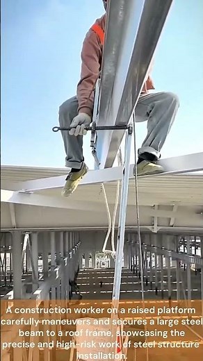 high risk steel construction 🏗️ | extreme building work