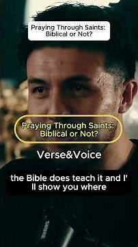 Praying Through Saints: Biblical or Not #saints #bibleverse #christianity