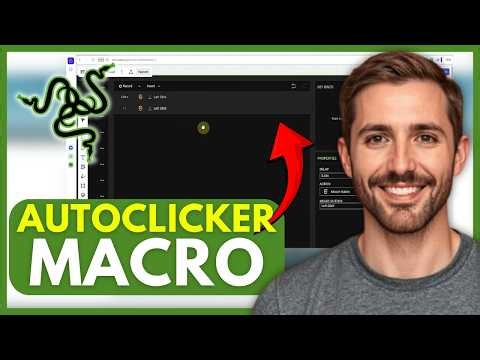 How to Make an AutoClicker Macro with Razer Synapse (Mouse & Keyboard) (EASY) 2026