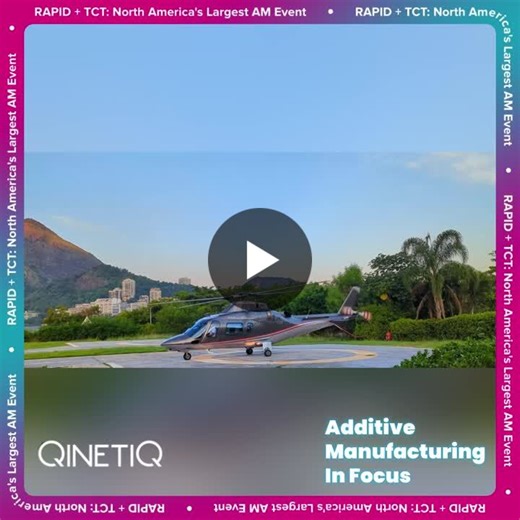 #aminfocus #additivemanufacturing #3dprinting #aerospacemanufacturing #sustainablemanufacturing #rapidtct | RAPID + TCT