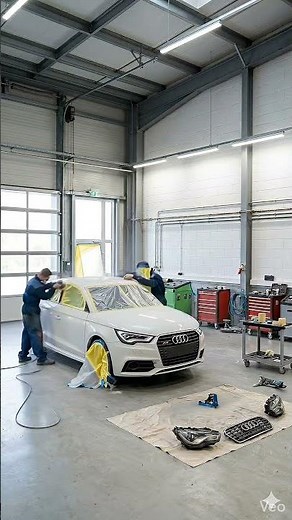 Insane Audi A1 Restoration Timelapse | From Wreck to Perfect in Minutes