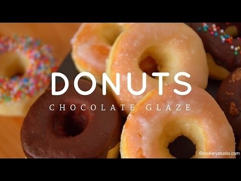 How to make Donuts at home with and without oven easy | no knead | Chocolate glaze